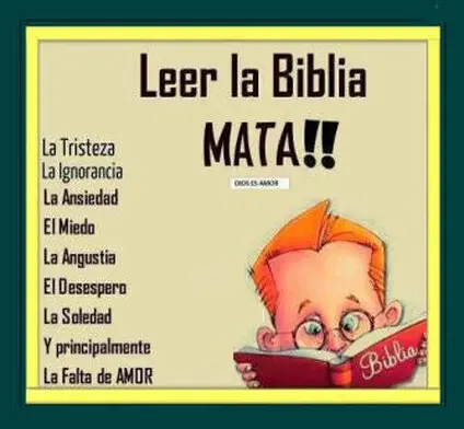 lee tu biblia La palabra de Dios te enseña